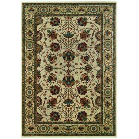 SPHINX BY ORIENTAL WEAVERS Oriental Weavers Ariana 431O3 2x3 Rectangle - Ivory/ Red-Polypropylene A431O3060090ST